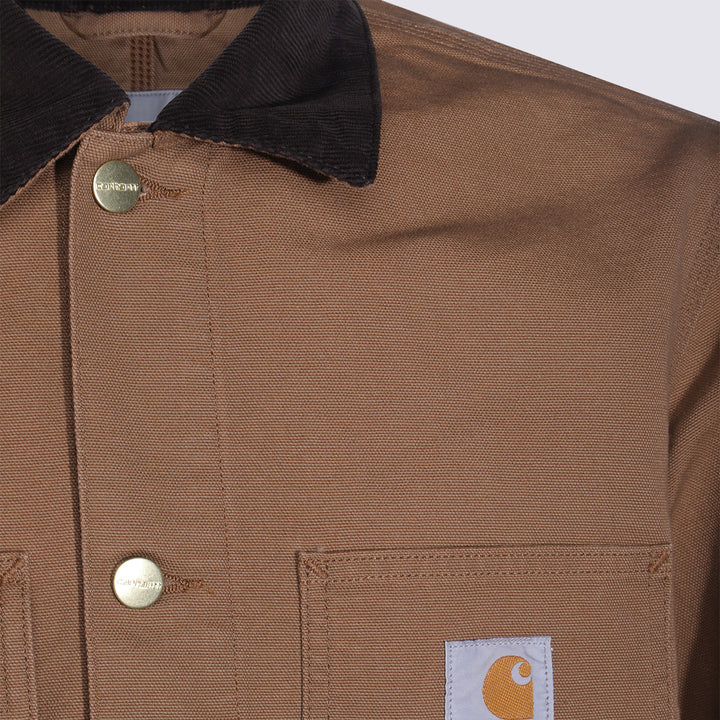 Carhartt Wip Jackets - HAMILTON BROWN | 21d724473e4f4fcd206fa03f6191b1c399d17a32