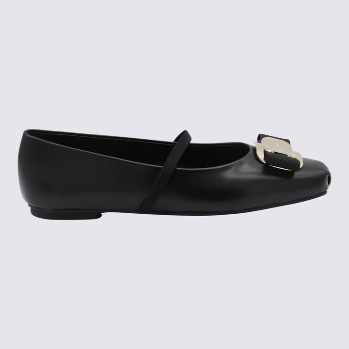 Ferragamo Flat shoes - Blacks and greys | b75b42be7b6a3b597f2e97945186d2b145fbc4e2
