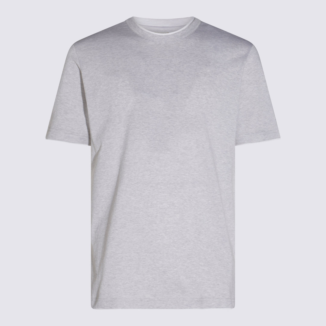 Eleventy T-shirts and Polos - GRIGIO-BIANCO | 2c88094fe05c3fa20a2c0d504e2abd9cebad86a1