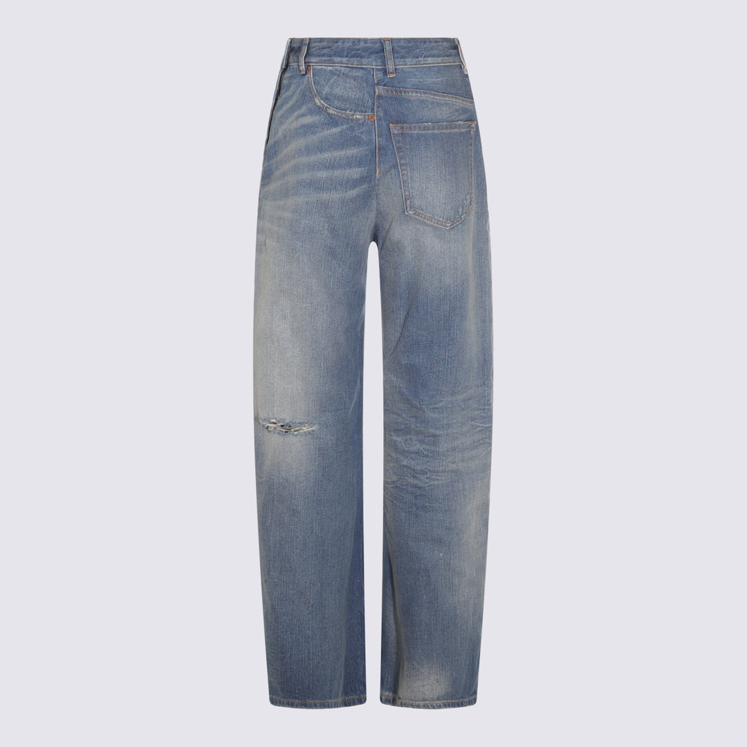 Mm6 Maison Margiela Jeans - MEDIUM BLUE | af33e35558ce2fa2f2377849d279439203af929e
