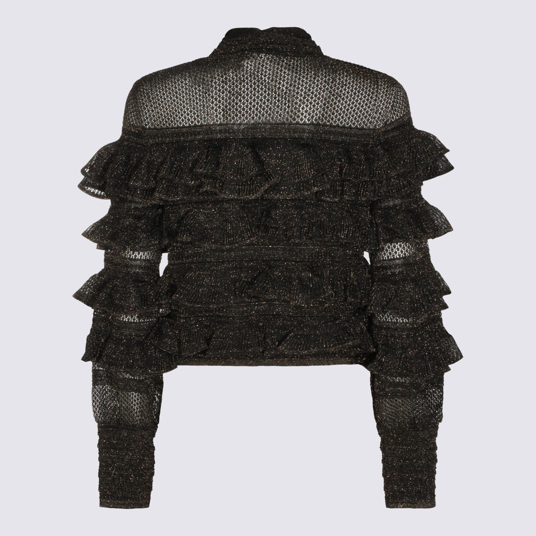 Zimmermann Top - METALLIC BLACK | 3b46b2ab4febee6d4f786ae5079873a6fd9b4a0a