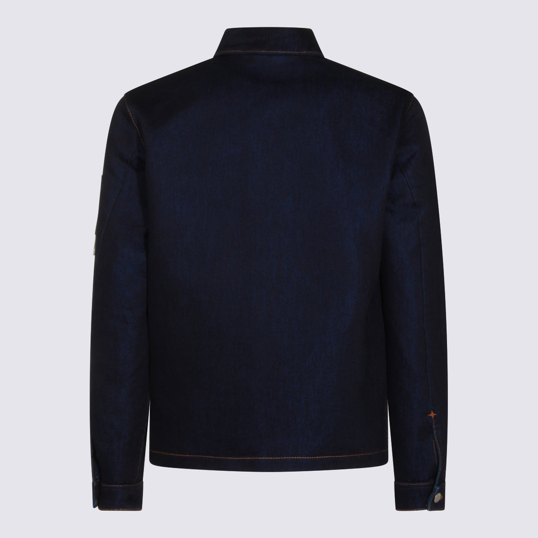 Stone Island Jackets - Blue and green | 83794810f46a298adf2bd606de65d17a1c1c6f94