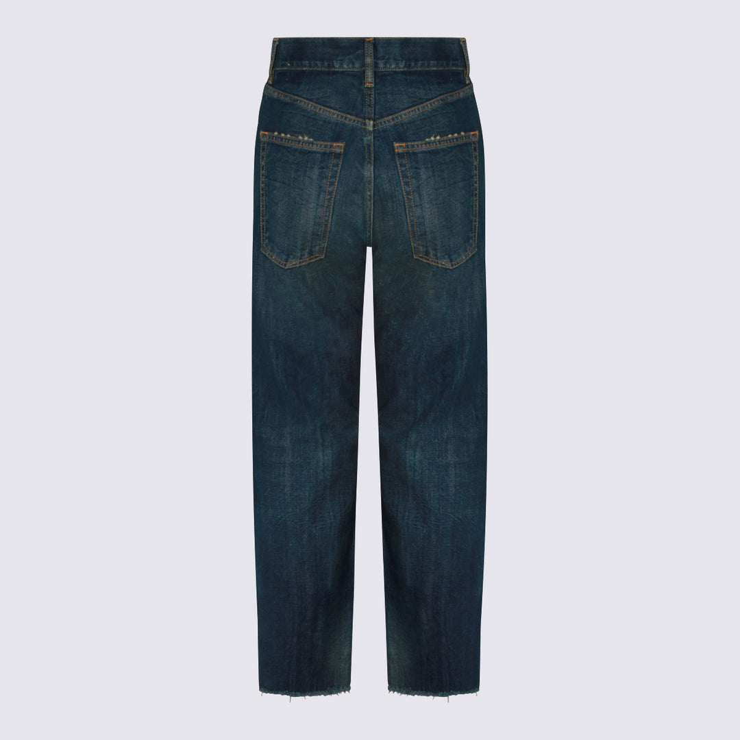 Maison Margiela Jeans - Blue and green | 351aef5dd604244c7f91d0a4272bad9e6a00e05c