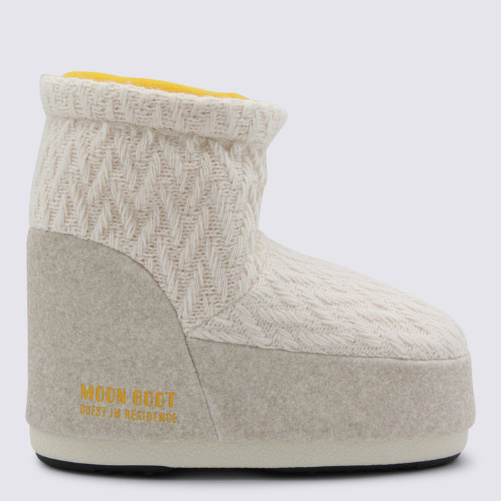 Moon Boot Boots - White sand | d36dae05f74bf90c6313faa1f1ef185914da1ad3