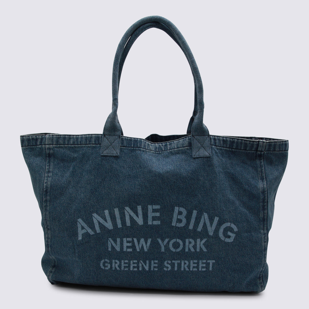 Anine Bing Bags - Blue and green | c1fd5eadfcd5518c2d03ab43ad2815029777a40a