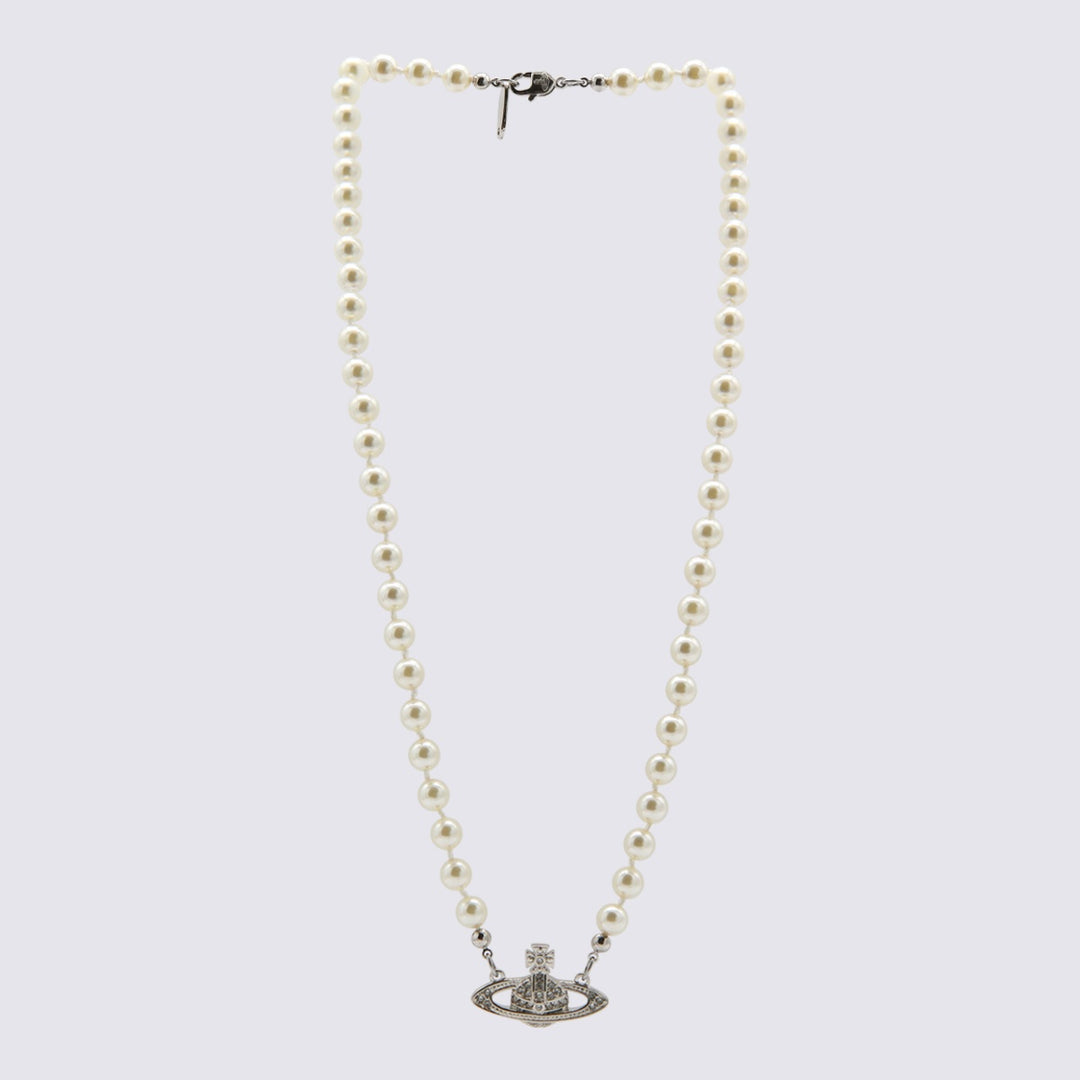 Vivienne Westwood Bijoux - PLATINUM/CREAM PEARL/CRYSTAL | 1223bfb1b7dd63d51cd520d43d313d24f4b1f0d4