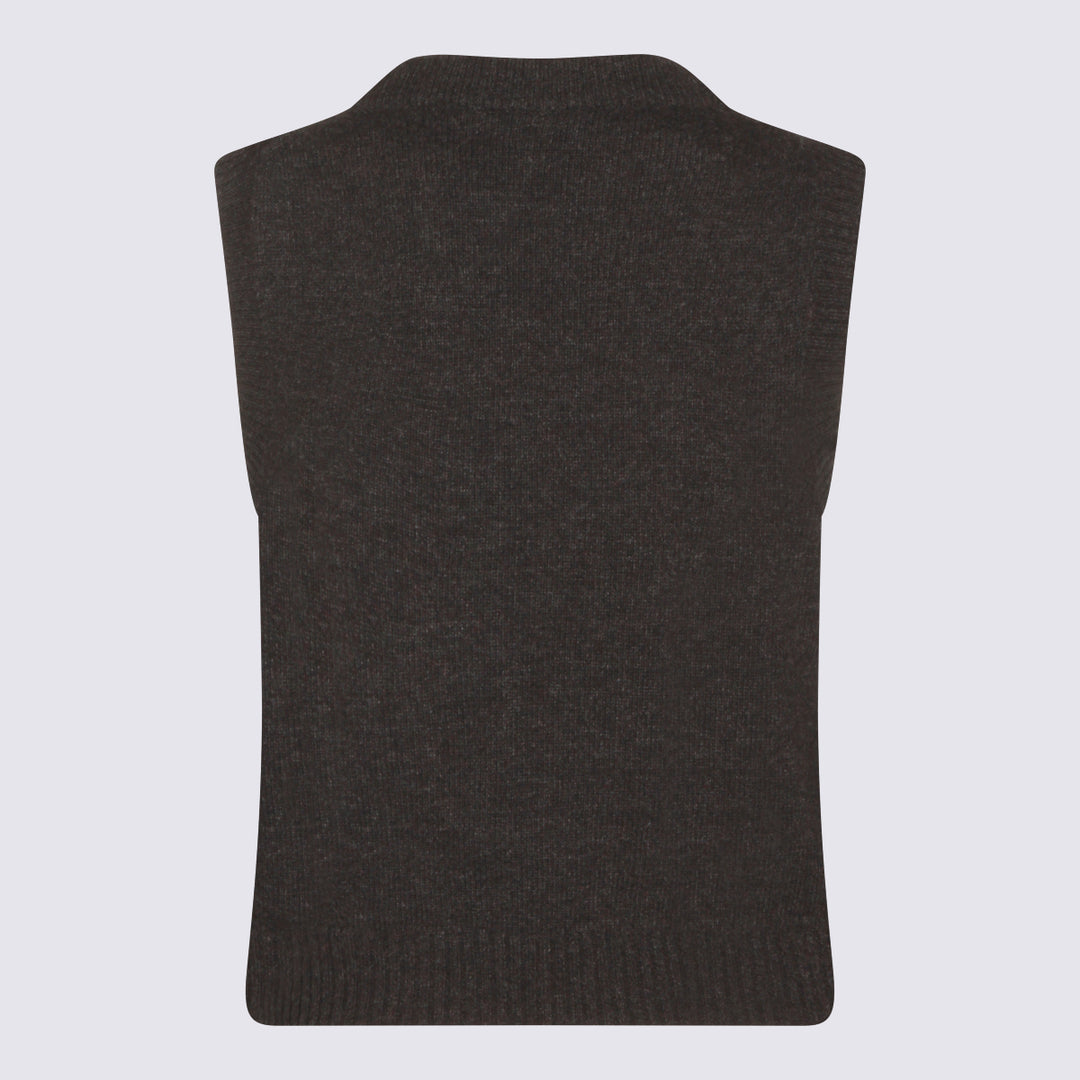 Ganni Sweaters - BLACK SAND | 4a3a86f741f8bc5466316f04d51e8252da38f3ed