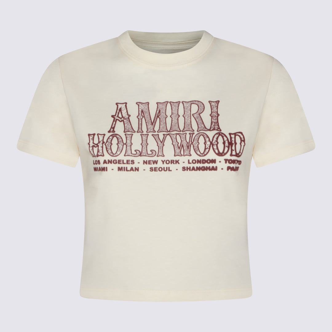 Amiri T-shirts and Polos - Light and natural | bd7d592383f3efc3154310bc274ac9864ff35318