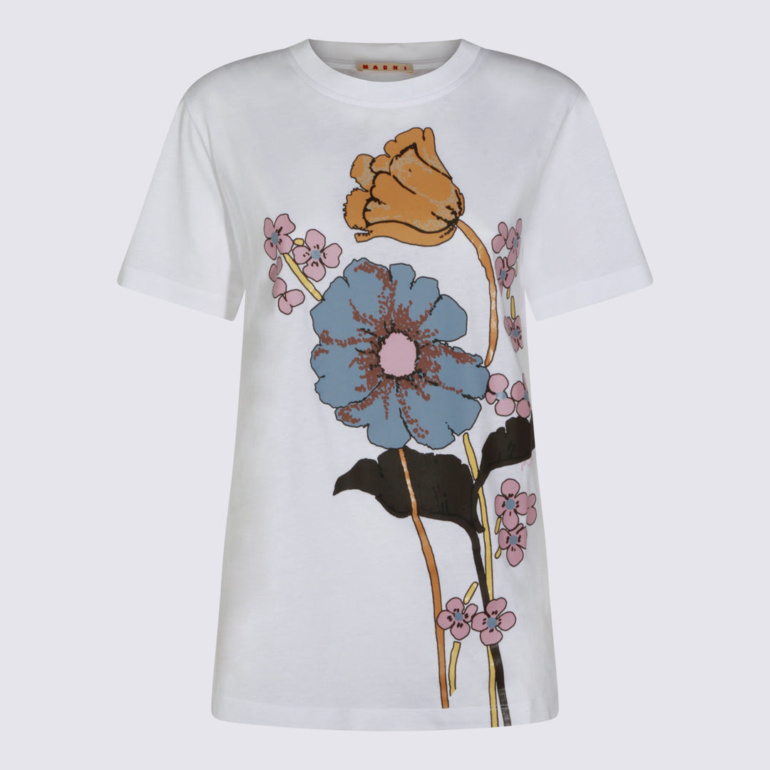 Marni T-shirts and Polos - LILY WHITE | eb61c62737c237b0bd9bc1d0d90ad2505c0a212d