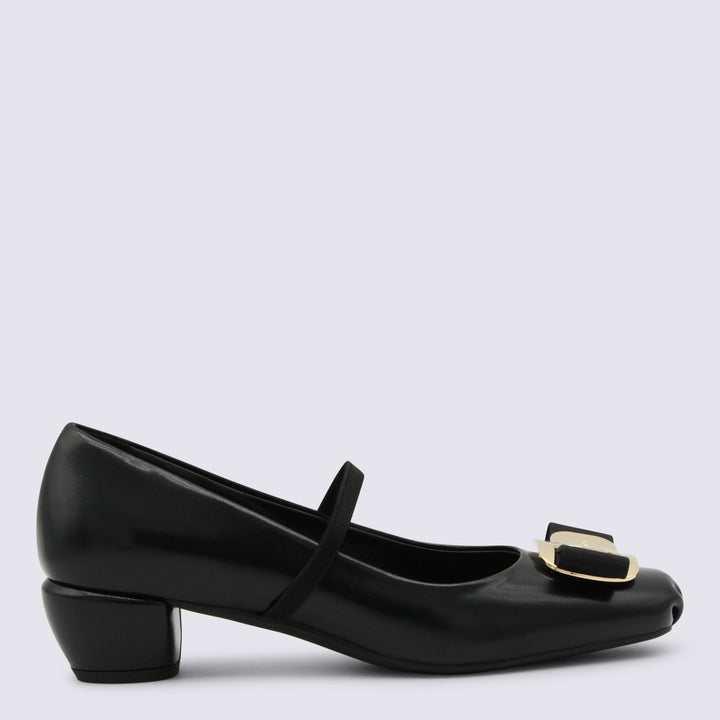 Ferragamo With Heel - Blacks and greys | fb0124b4d18dd13eef6d625e44c917da5258ce32