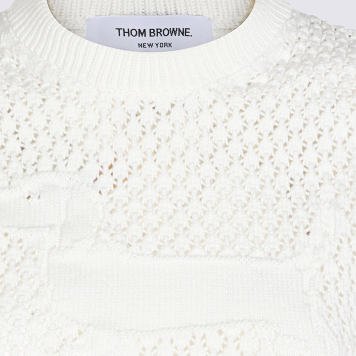 Thom Browne Sweaters - Light and natural | 0ec40cdd37e30ccbffdd0fa8ff2f1486acc64f14
