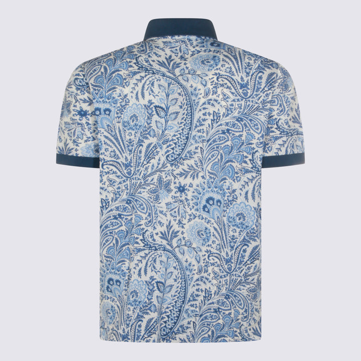 Etro T-shirts and Polos - Blue and green | 3f4e5b3347ac12dd87410ef4c4abcd15bc8e3af9