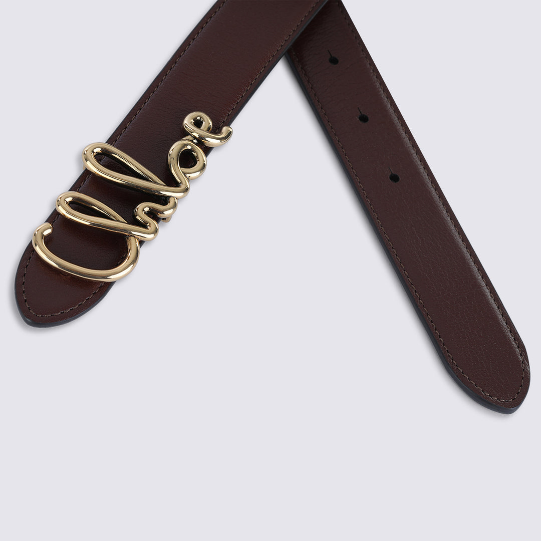 Chloè Belts - CRAFTY BROWN | d043c41ea46f4972d1beff2b5cae6c80306d5349
