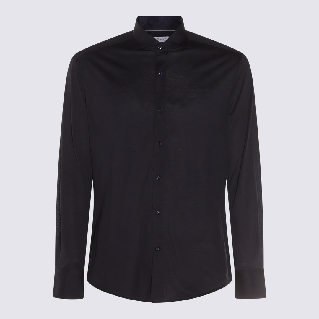 Brunello Cucinelli Shirts - Blacks and greys | fd07f2fe3aa79412aab0b46e348f23df2730e1bb
