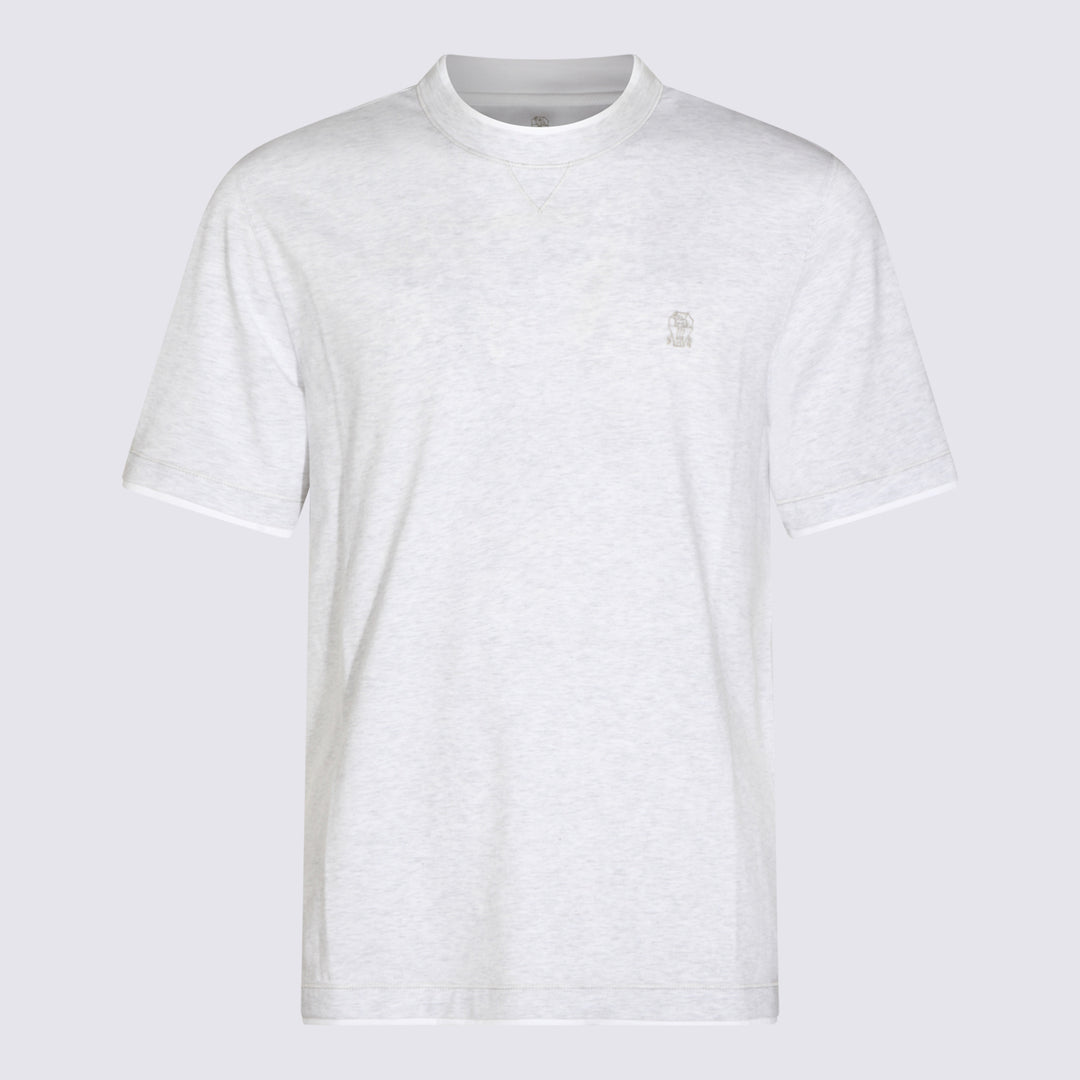 Brunello Cucinelli T-shirts and Polos - Blacks and greys | 953c4e80a9c3a5359f43aea7ef21594915391781
