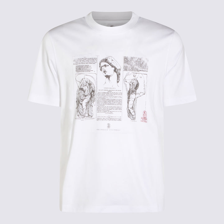 Brunello Cucinelli T-shirts and Polos - Light and natural | 20b29c7ab499deb3940a718df6bf33f509f34b80