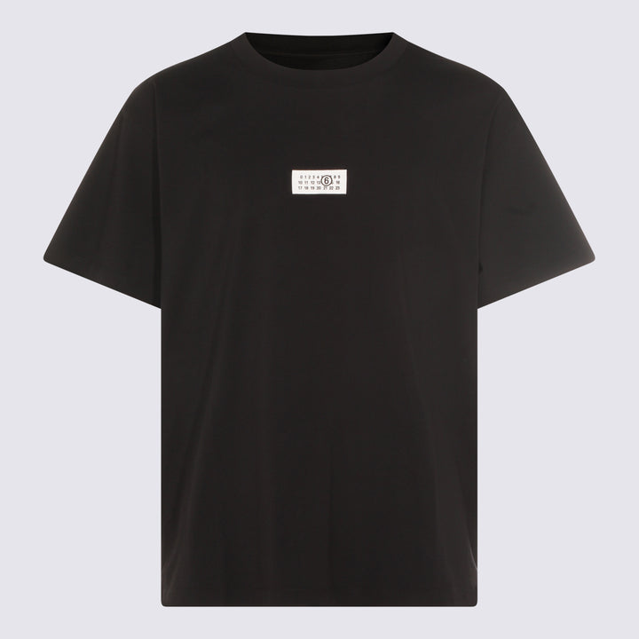 Mm6 Maison Margiela T-shirts and Polos - Blacks and greys | 56ed0bea7f7c0f16822dceef6a167c5425ad1e85