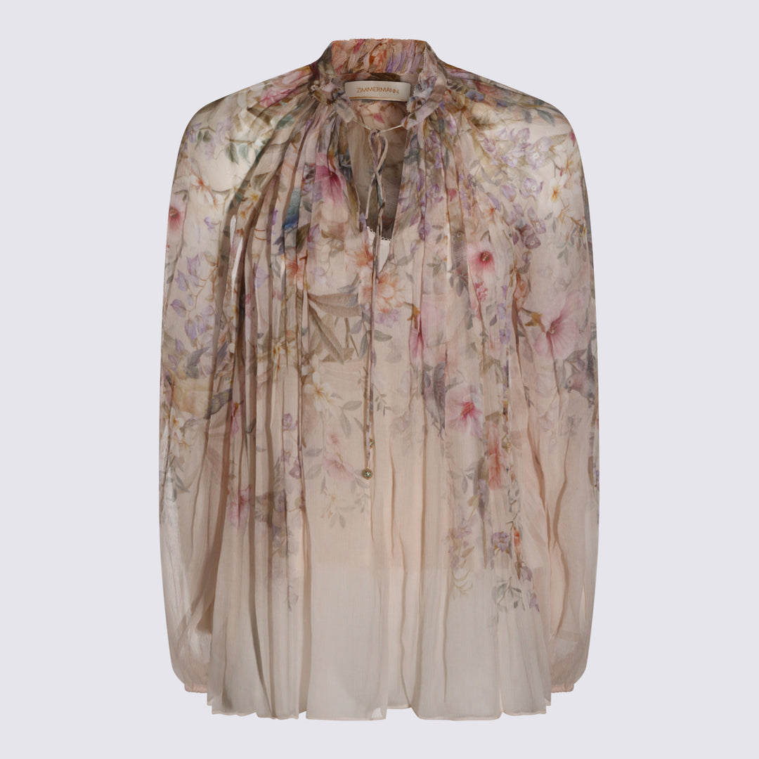 Zimmermann Top - CREAM AVIARY | b5c20a864332a3370086930116c8b074a2a77001