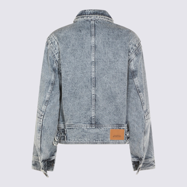 Marant Etoile Jackets - Blue and green | e147008fa3f8f2faf5c0e1ac1bee82afc7f0261a