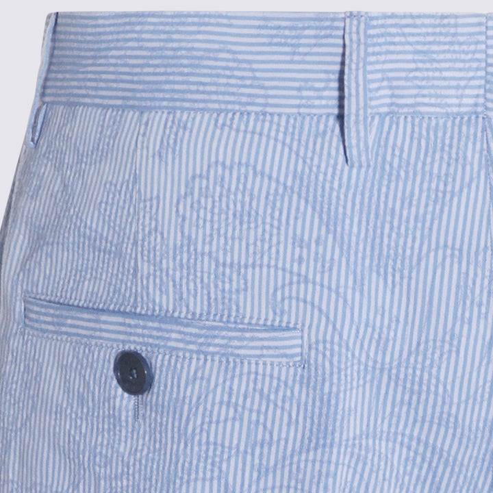Etro Shorts - Blue and green | 8847409e3702877ba8b3413f3b42958c2d2d45e7