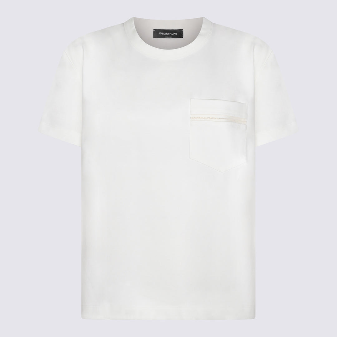 Fabiana Filippi T-shirts and Polos - Light and natural | 9320fb81c39c7065a00251f8c60ae9044a628745