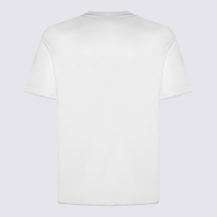Brunello Cucinelli T-shirts and Polos - Light and natural | 3ae553007f596620d274f89d05ae5bcdc63a2e08
