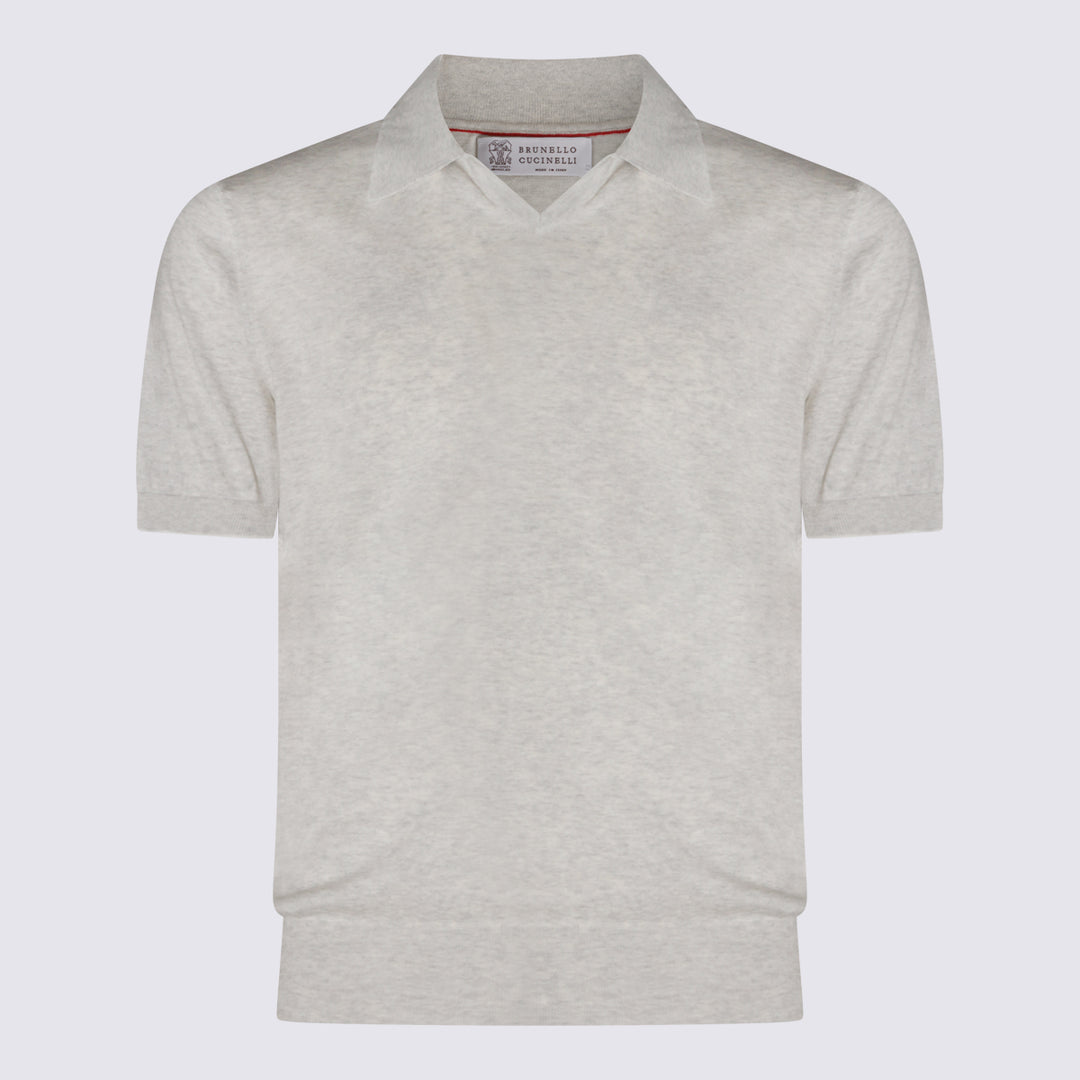 Brunello Cucinelli T-shirts and Polos - Blacks and greys | ec9ce8586fbc1d417fd6452ef7103a658ceec9d9