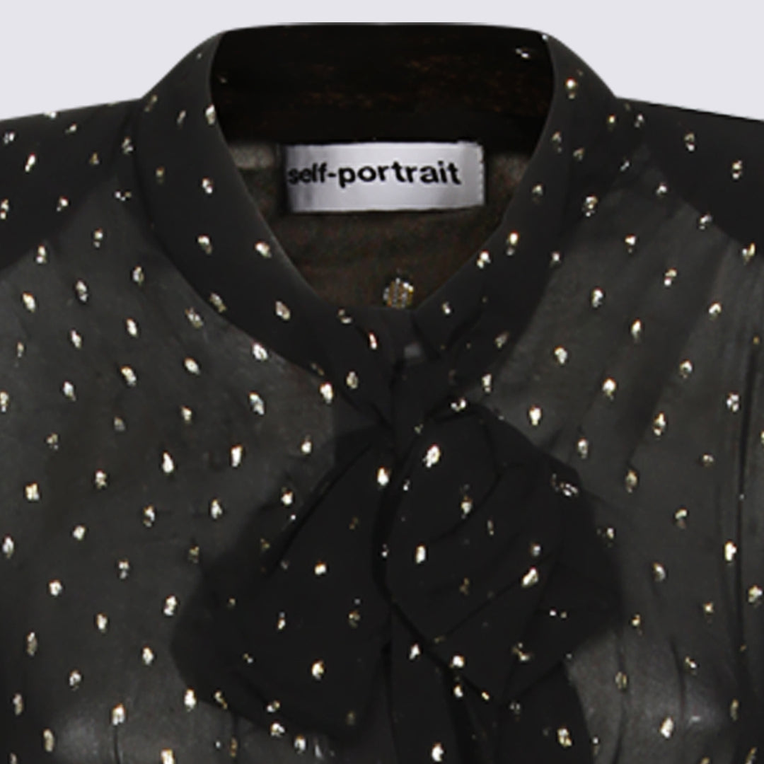 Self-Portrait Dresses - Blacks and greys | a9558d0b7997e8df92e280bcb6238d7216790b1b