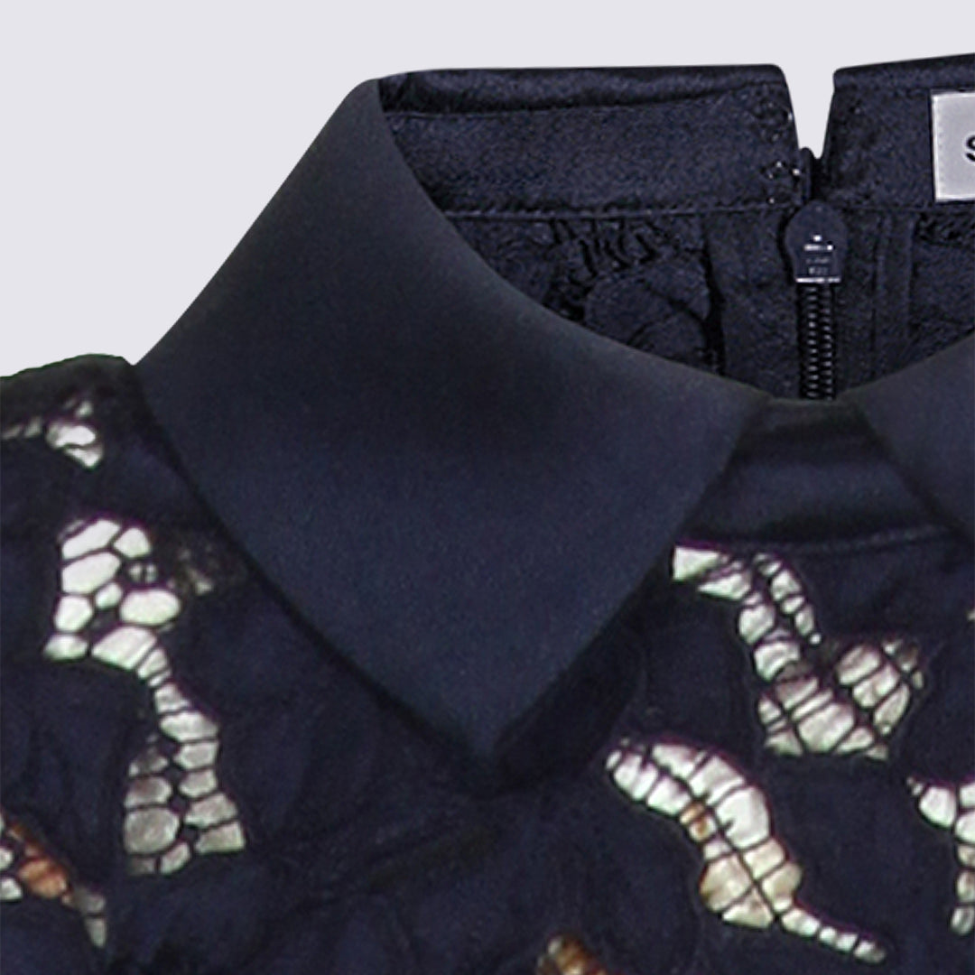 Self-Portrait Dresses - Blue and green | c769048e8f0c4e68177a4cb332d4f2c6e1ad357f