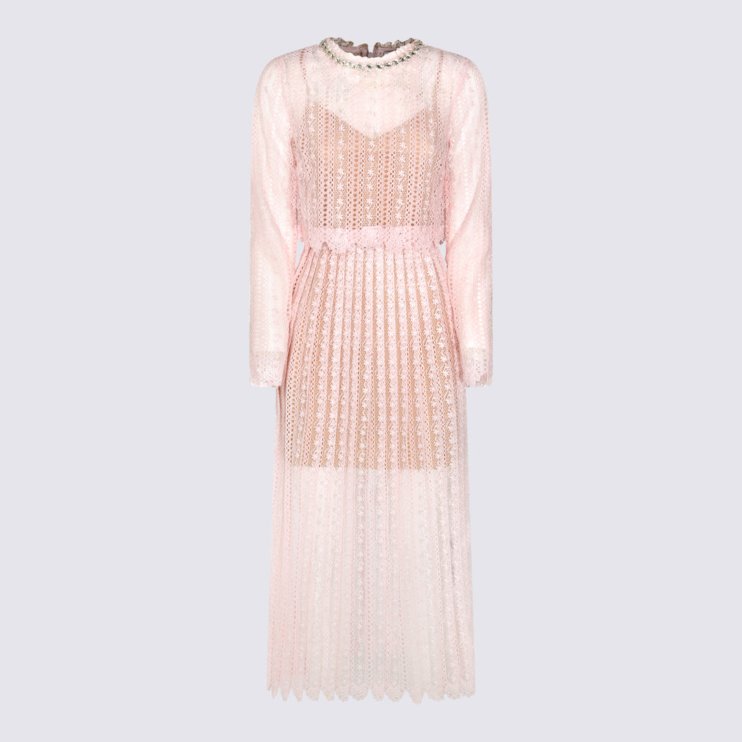 Self-Portrait Dresses - Light and natural | 86537954d9ba2ff13f061721f36a2b8582b7f483