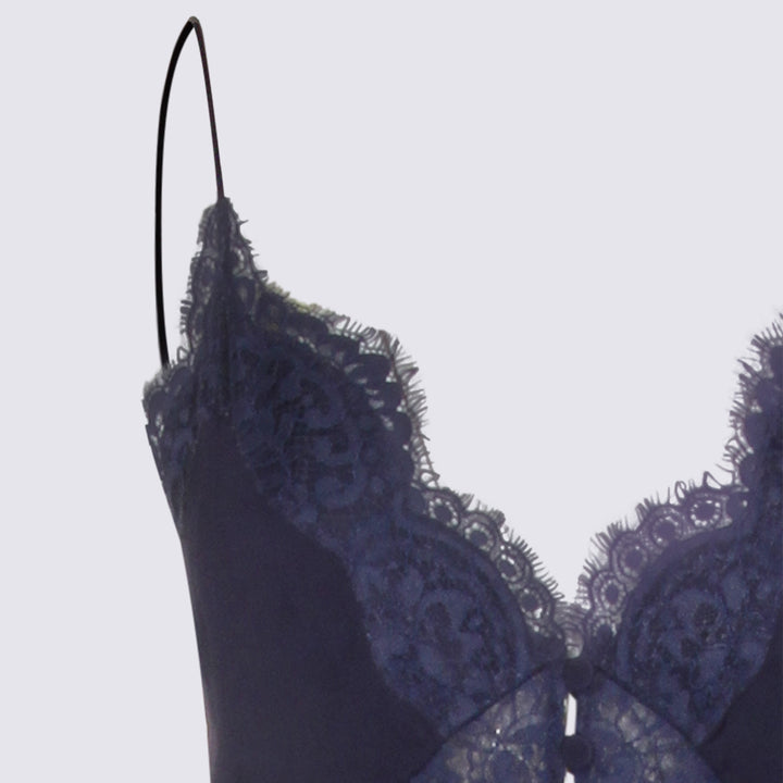 Self-Portrait Dresses - Blue and green | 805453926ae3a85b5f9f7c82015ad820255df505