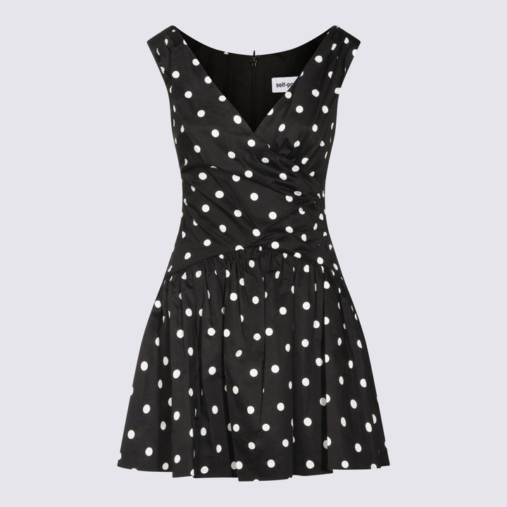 Self-Portrait Dresses - Blacks and greys | 374cd5583d7f6ecb30a153a73bfe5cd34a7e1022