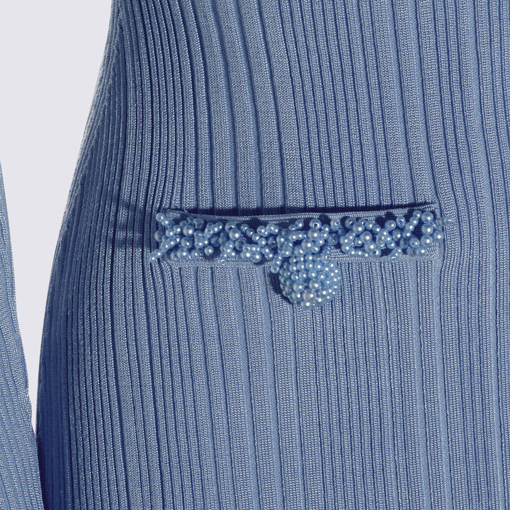 Self-Portrait Dresses - Blue and green | 01c0f19285b7345c5f7a98ae7b4f81b19672b464