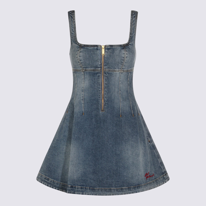 Self-Portrait Dresses - Blue and green | c61e184b1d843e6feb203e996fb54e63a630a68a