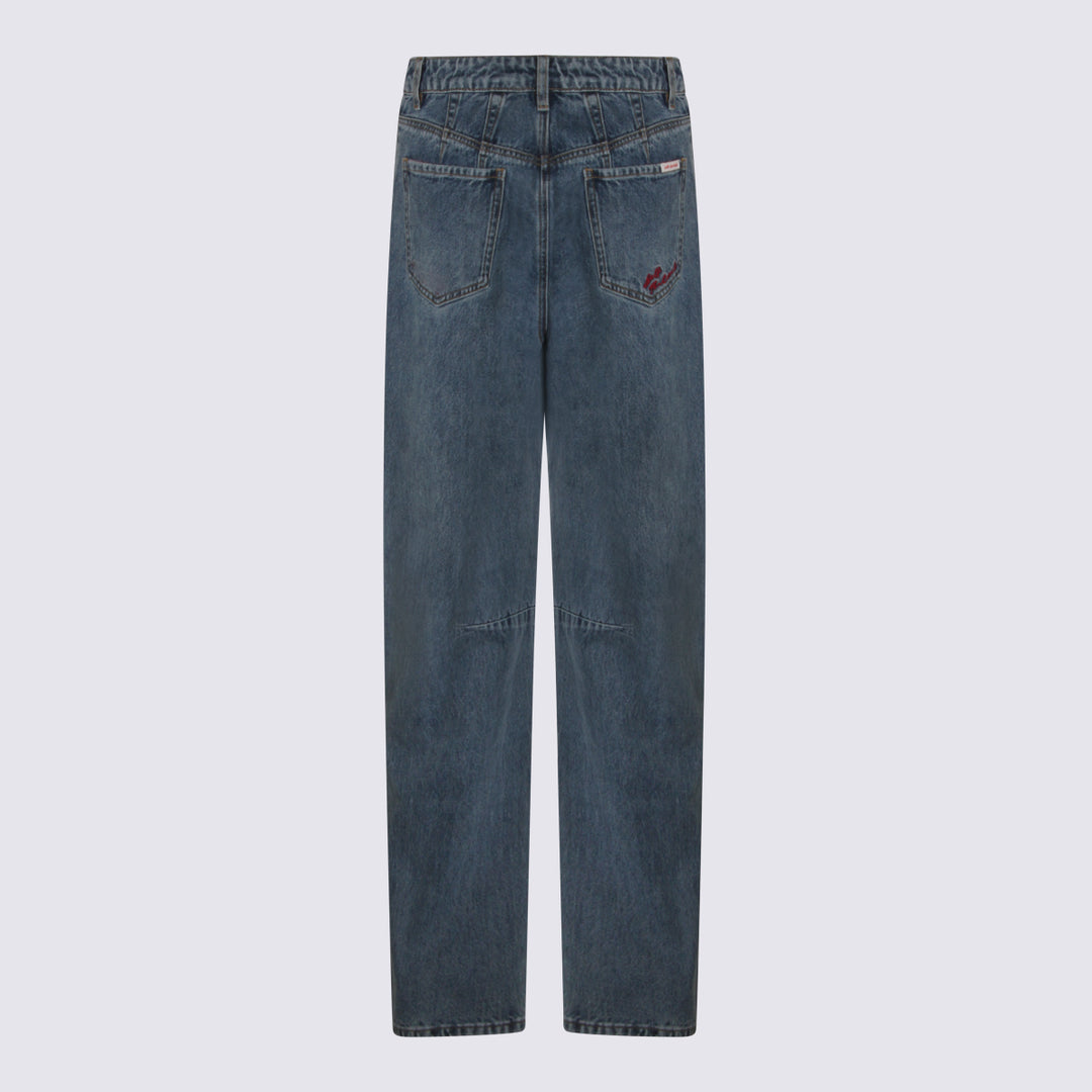 Self-Portrait Jeans - Blue and green | 9ca2de988ac2713c42c8117bf4cfbe3a9fd4738f