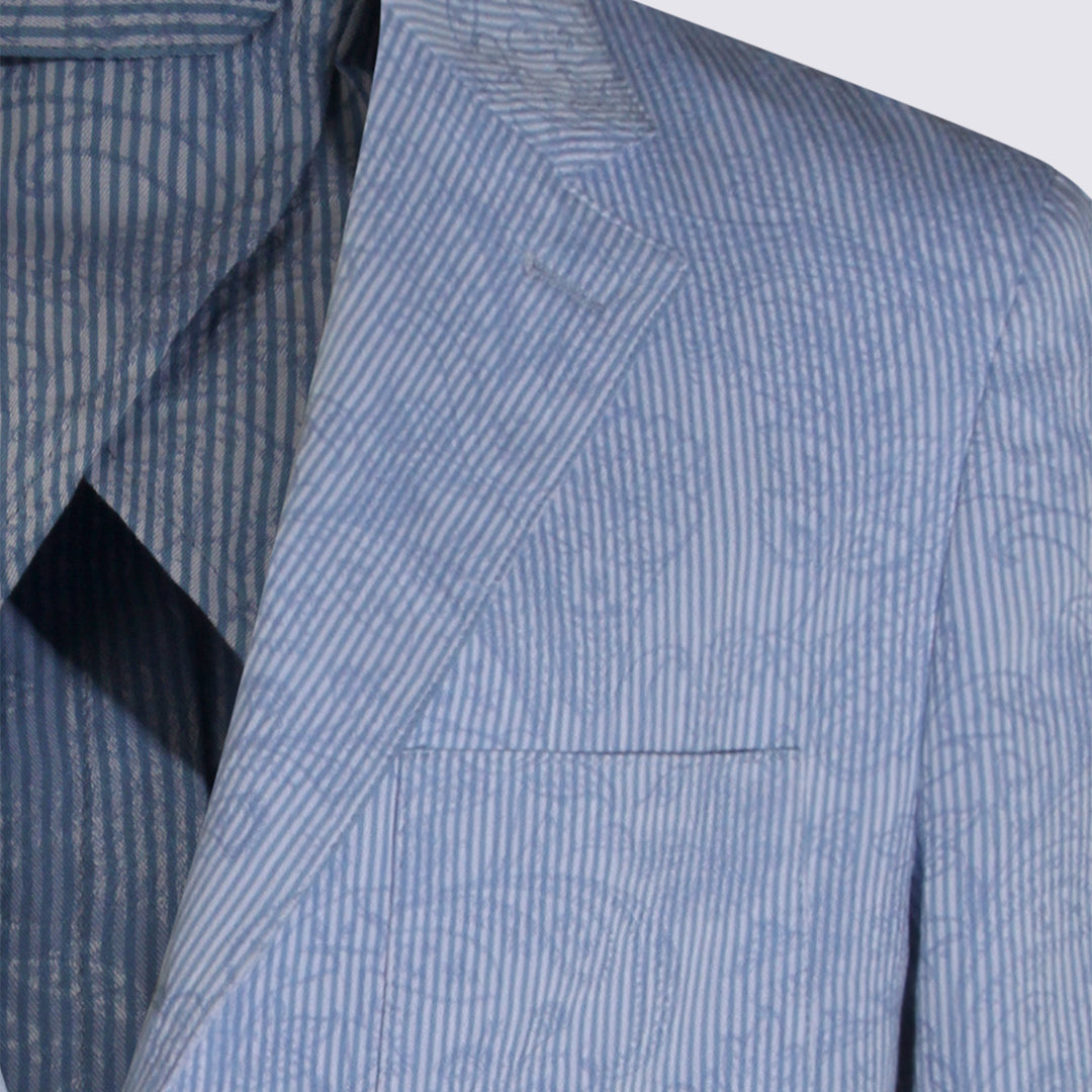 Etro Jackets - Blue and green | 918a163838fbf4b32d882ff17085cb127bc9be5e