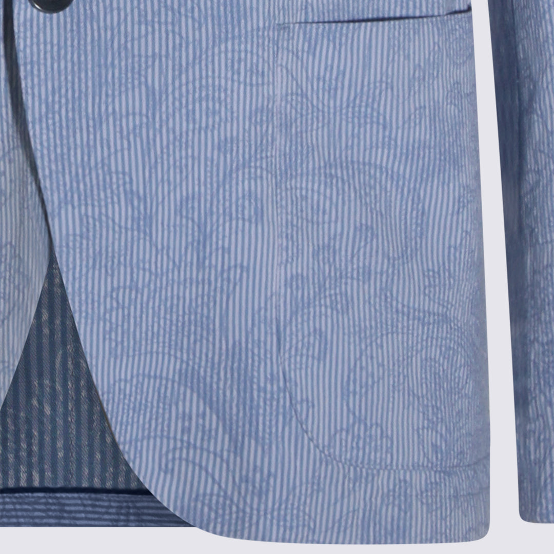 Etro Jackets - Blue and green | eebf5b438bda219768930c0e559c438474751a42