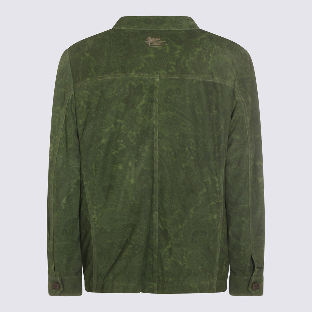 Etro Jackets - Blue and green | 4b2b6ae9c9165cf822a39965265533f3ef1f1921