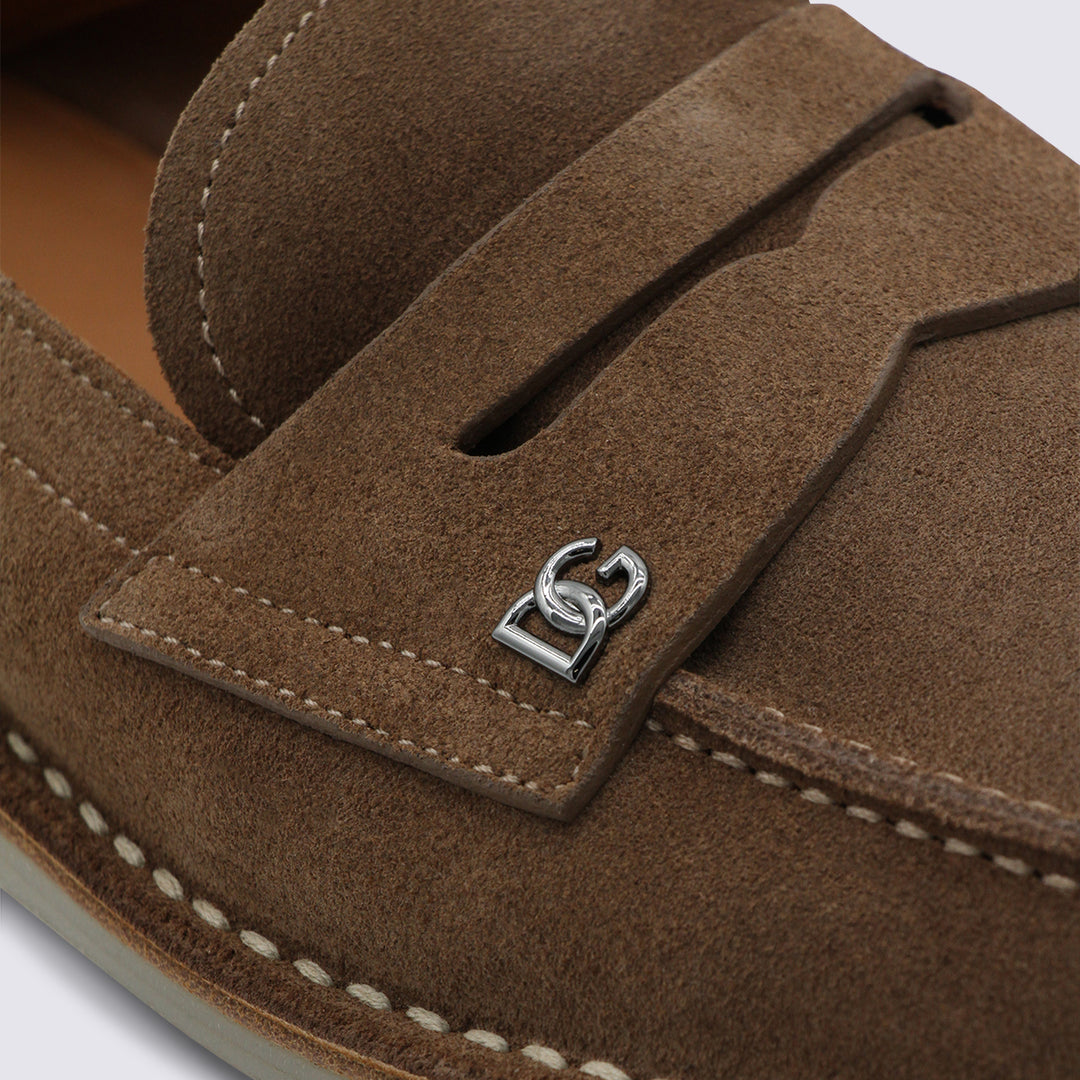 Dolce & Gabbana Flat shoes - Brown | 24c02a25bf1c6b5bfe0af0a73295f03f21629c5c