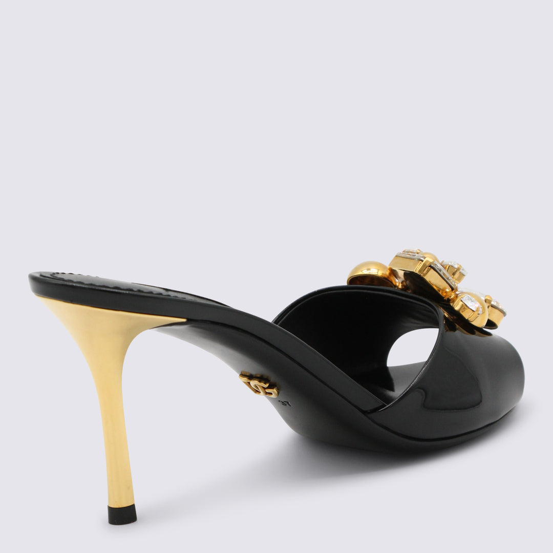 Dolce & Gabbana Sandals - Blacks and greys | b7090ed8291bf98e957bf81b1b057fc892fb5e61