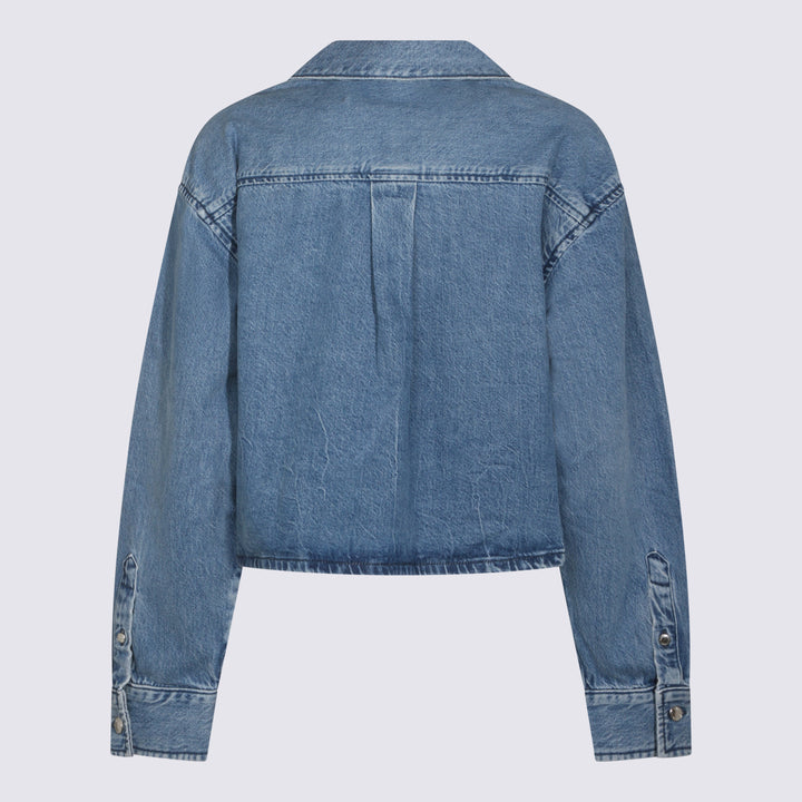 Alexander Wang Shirts - VINTAGE MARBLED BLUE | d696e8815d74dad4ae203c887e676fa29b5b6947