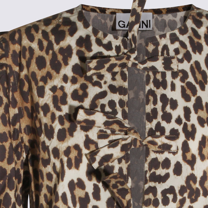 Ganni Dresses - Brown | d32c1c3175657b278fd4155a2d0082d32857046c