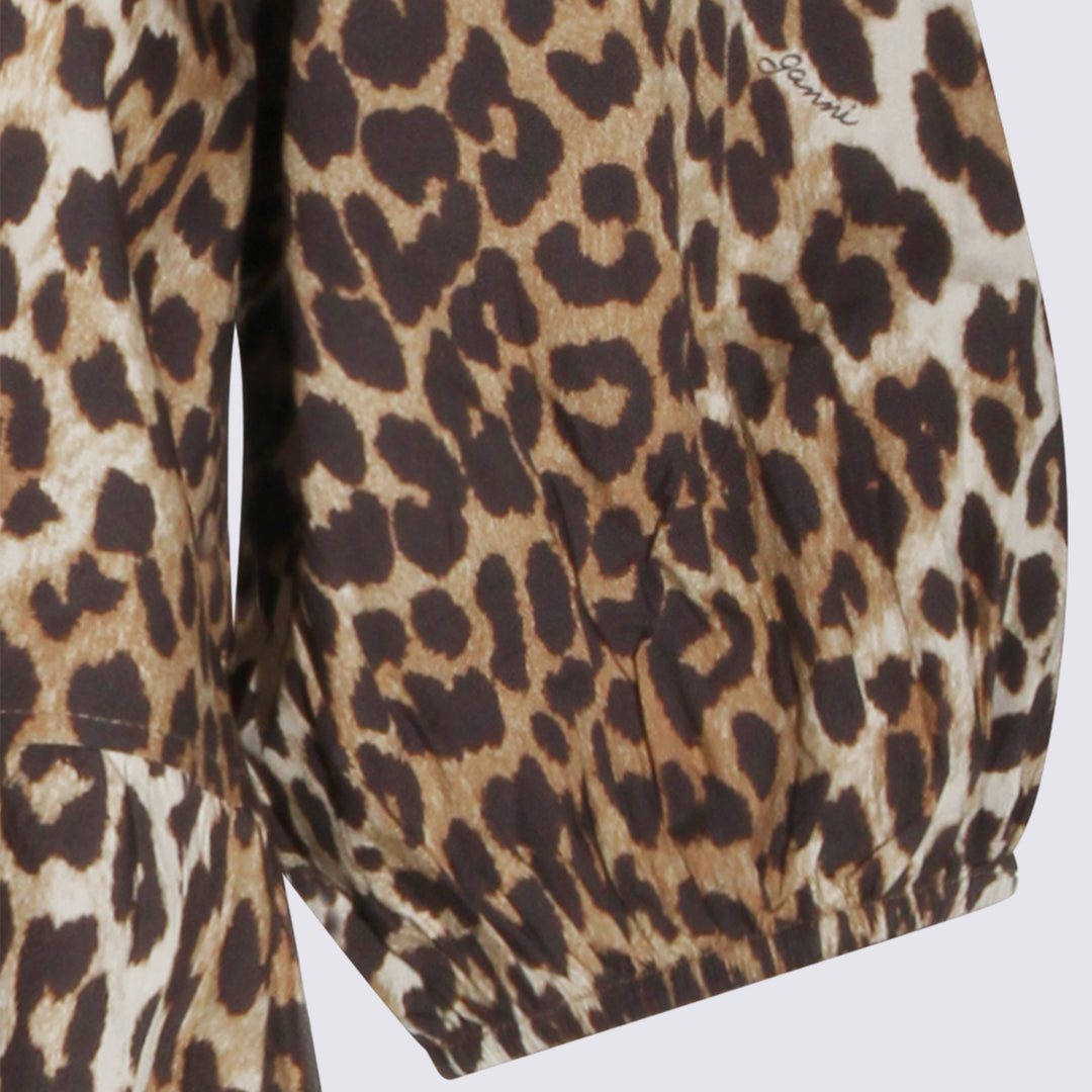 Ganni Dresses - Brown | 7a886d877d3ebaf0fe248d2fc3362935f857b842