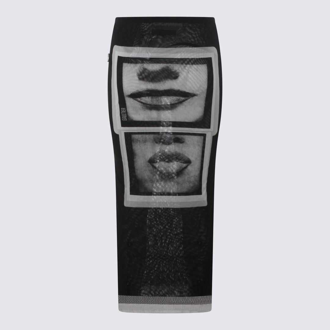 Jean Paul Gaultier Dresses - BLACK/GREY/WHITE | 046c62ee2dda287d63a3bec0d563e83ff0cc51fd