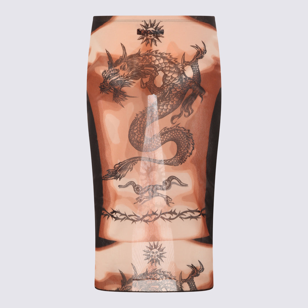 Jean Paul Gaultier Skirts - NUDE/BROWN/BLACK | ec795a1993837951f919559aaf0cfe04ab16cc82