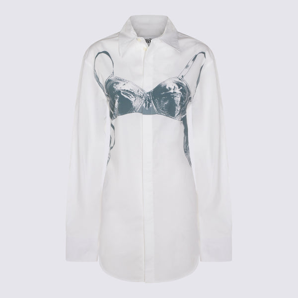 Shirts White/Bluegrey