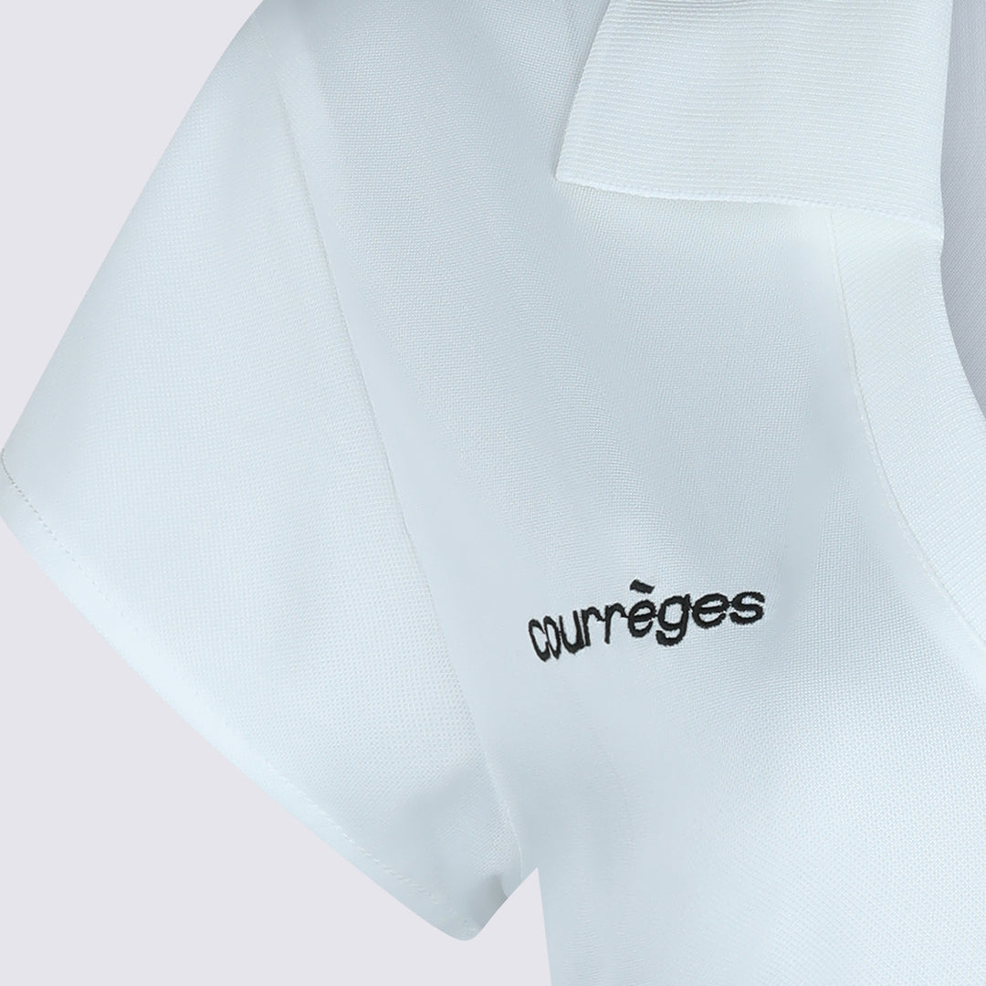 Courreges T-shirts and Polos - HERITAGE WHITE/BLACK | e54480ae3f8ef1184efaa65733d33ad4b3691e47