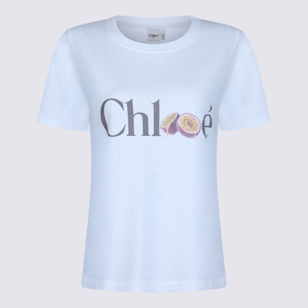 Chloè T-shirts and Polos - Light and natural | d70e268ffb599abde0794ff7bc99bb68fb3ce8f4