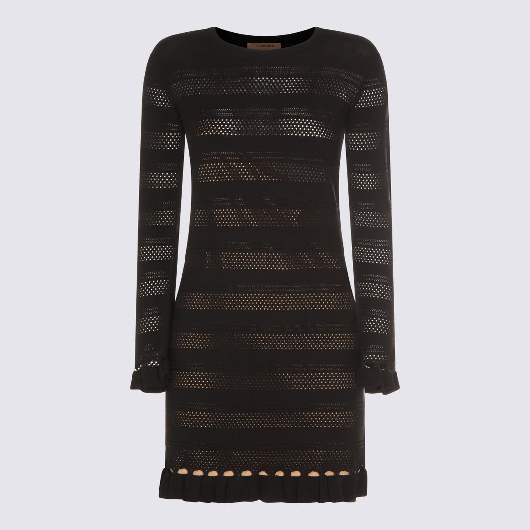 Twin-Set Dresses - Blacks and greys | f7d634424cc179b7e8feaa92b51edd9c3e6836cc