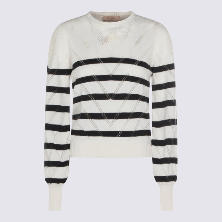 Twin-Set Sweaters - RIGA NEVE/BLUE | 4f113fc19af71478549bc72e46a005a595578728